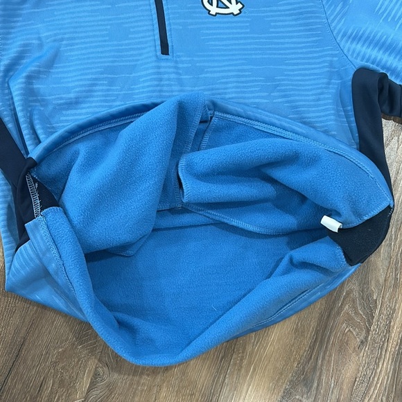 Colosseum UNC Tarheels 1/4 Zip Blue Fleece Sweatshirt Jacket Youth Size XL (20). - Picture 7 of 16
